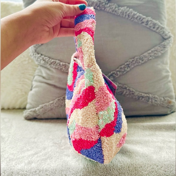 Viral Beaded Camo Bag | Handcrafted in India - Picture 2 of 2